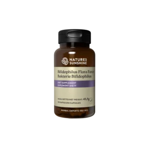 <br>NATURES SUNSHINE </br> BIFIDOPHILUS BAKTERIJOS 90 kaps.