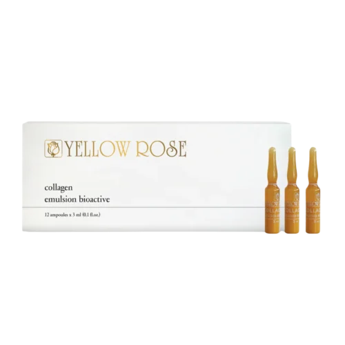 Priešraukšlinė drėkinanti emulsija su liftingo efektu ir jūros kolagenu ampulėse - Collagen Emulsion Bioactive