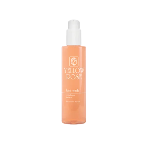 Valomasis gelis su gėlių ekstraktais normaliai ir sausai odai - Face wash with flower extracts