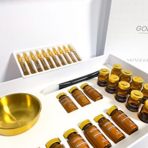 Procedūros rinkinys odos atjauninimui, raukšlių mažinimui su auksu -  GOLDEN TREATMENT KIT