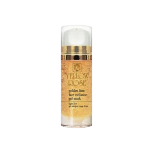 Anti-aging gelinė veido kaukė su auksu - Golden line face radiance gel mask