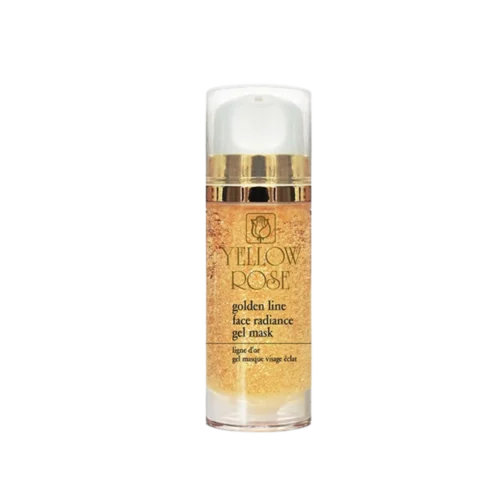 golden line face radience gel mask Anti-aging gelinė veido kaukė su auksu - Golden line face radiance gel mask