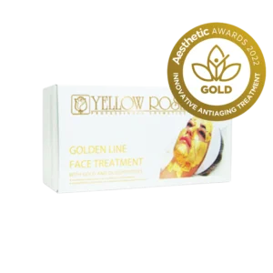Prabangus profesionalus procedūrų rinkinys su priešraukšliniu, stangrinančiu ir šviesinančiu efektu - GOLDEN TREATMENT KIT