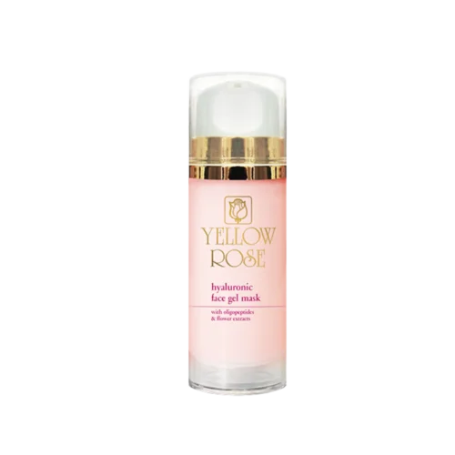 Giliai drėkinanti gelinė kaukė su hialuronu ir oligopeptidais - hyaluronic face gel mask
