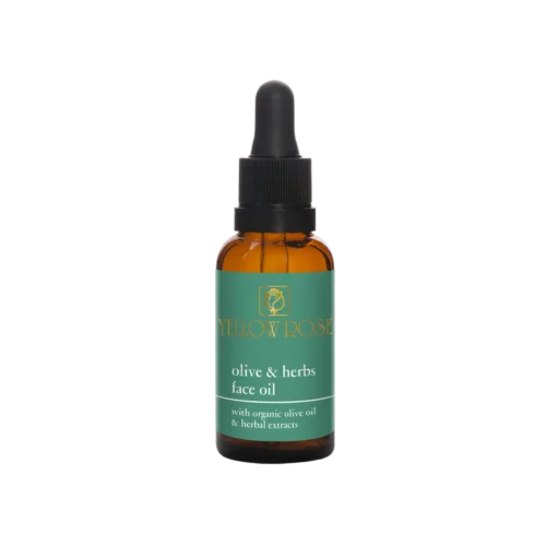 olive and herbs face oil Veido aliejus su natūraliais alyvuogių lapų ir žolelių ekstraktais - Olive & Herbs Face Oil