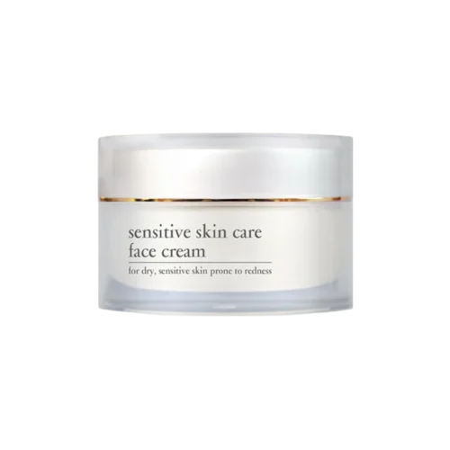 Drėkinantis ir maitinantis veido kremas jautriai odai ar linkusiai į paraudimus - Sensitive skin care face cream