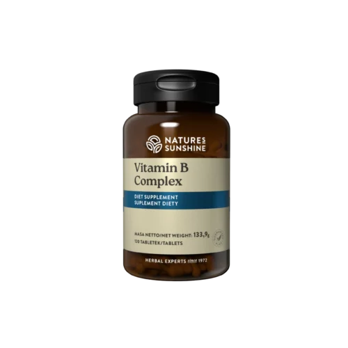 <br>NATURES SUNSHINE </br> Vitamin B Complex 120 kaps.