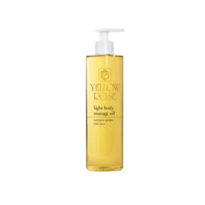 Masažinis kūno aliejus su ciberžole, imbieru ir gvazdikėliais - Light Body Massage Oil Turmeric, Ginger and Clove