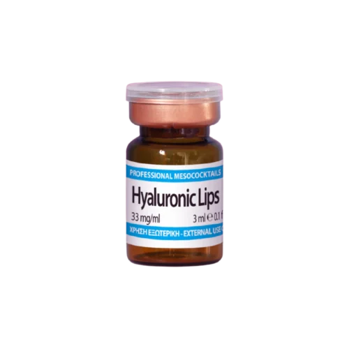 Hyaluronic lips Drėkinamasis ir raukšleles mažinantis mezokokteilis lūpoms - Hyaluronic Lips