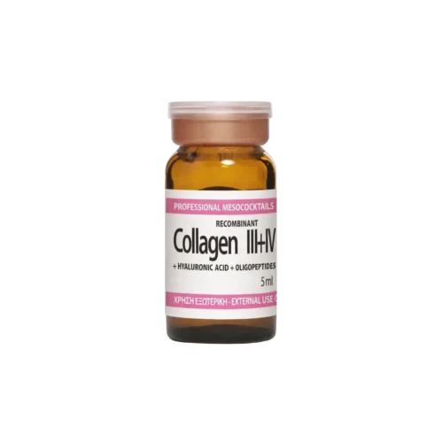 Rekombinantinis kolagenas (III+IV tipo) - Recombinant Collagen III+IV + Hyaluronic Acid + Oligopeptides